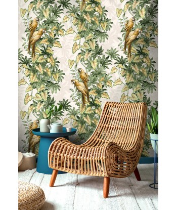 Papier peint perroquet - Jungle Parrots ou a consommer sur place