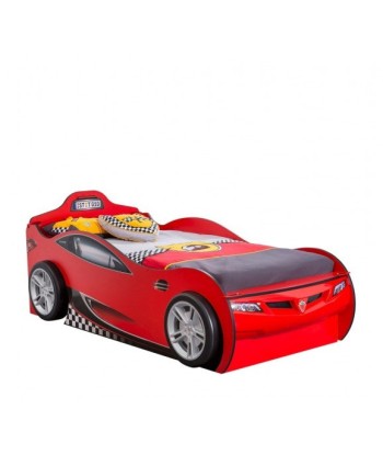 Lit superposé pour enfants Race Cup Rouge-190 x 90 cm hantent personnes