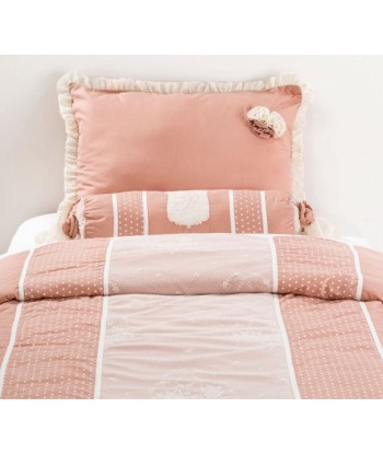 Ensemble housse de lit bébé et 1 oreiller décoratif Dream Salmon - 180 x 210 cm l'achat 