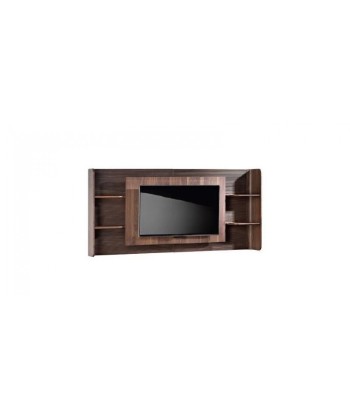 Panneau TV suspendu en aggloméré Noble Walnut, l203xA24,5xH95,3 cm pas cher 