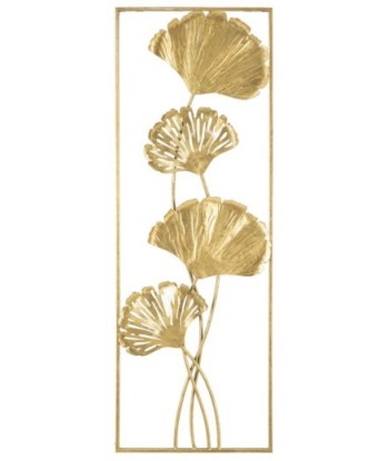 Décoration murale en métal Iris-A Glam Doré, l31xA3xH90 cm vous aussi creer 