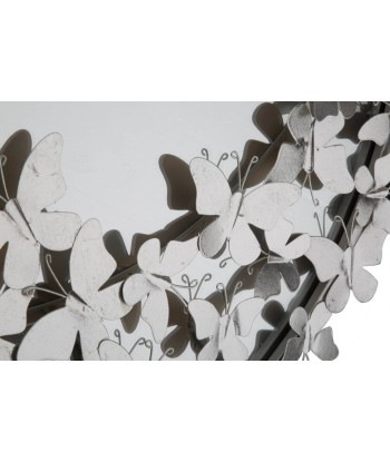 Miroir décoratif en métal Butterfly d'argent, Ø91 cm Comment ça marche