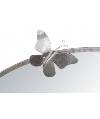 Miroir décoratif en métal Butterfly d'argent, Ø91 cm Comment ça marche