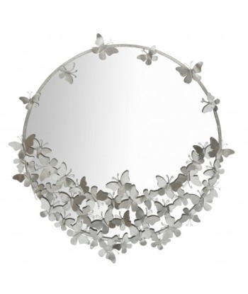 Miroir décoratif en métal Butterfly d'argent, Ø91 cm Comment ça marche