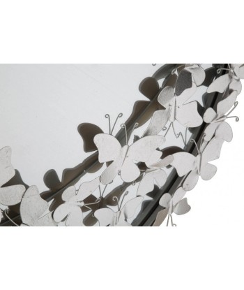 Miroir décoratif en métal Butterfly d'argent, Ø91 cm Comment ça marche