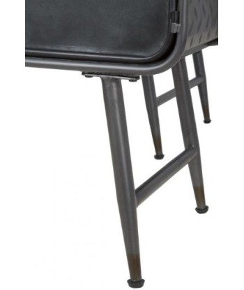 Lot de 2 commodes en métal, avec 2 portes Couple Ecole Noir, l88xA38xH78 cm / l70,5xA30xH58,5 cm commande en ligne