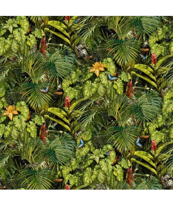 Papier peint Jungle Nakita sur mesure en stock