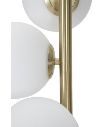 Lampe Glamy Or Foncé / Blanc, Ø46xH160 cm est présent 