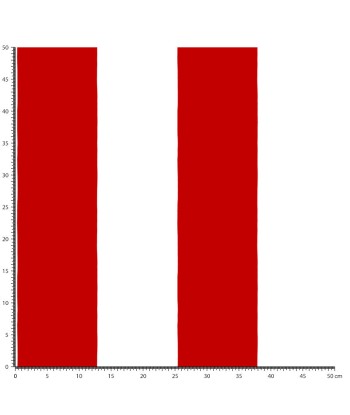 Papier peint rayures larges rouge Vous souhaitez 