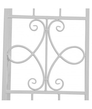 Arche de jardin en métal Klara Blanc, L210xl35xH235 cm votre