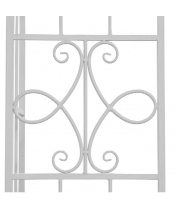 Arche de jardin en métal Klara Blanc, L210xl35xH235 cm votre