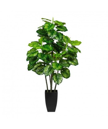 Plante artificielle en pot, Maranta Vert / Jaune, H105 cm Les magasins à Paris