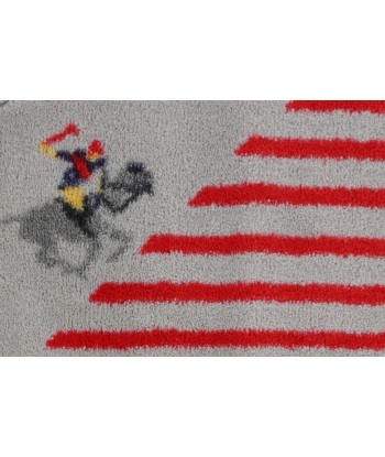 Tapis de bain Beverly Hills Polo Club 312 Rouge / Gris / Marine, 67 x 120 cm de l' environnement