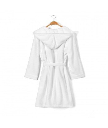 Peignoir unisexe, coton, Chicago Hooded Blanc, L/XL france