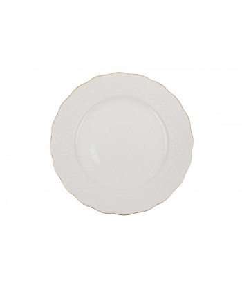 Service de vaisselle en porcelaine, Berni Dinner Blanc / Or, 24 pièces en ligne