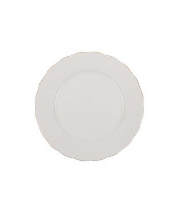 Service de vaisselle en porcelaine, Berni Dinner Blanc / Or, 24 pièces en ligne