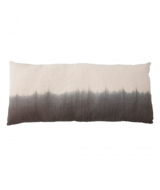 Coussin décoratif avec housse en coton amovible, Adinna Ivoir / Gris, 150 x 70 cm store