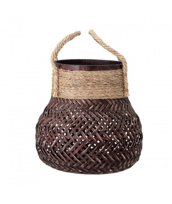 Panier de rangement en rotin, Dani Maro, Ø31xH32 cm Jusqu'à 80% De Réduction