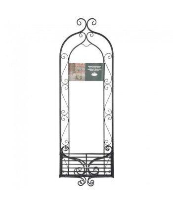 Étagère pliante pour pots de jardin / terrasse, métal, Stand Noir, L45.9xl44xH132.6 cm de la marque