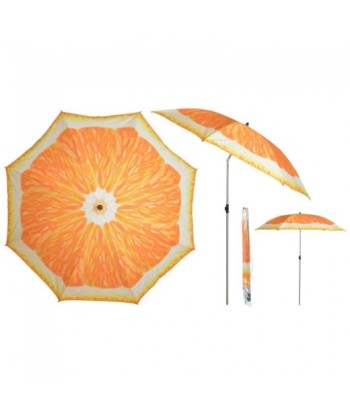 Parasol, Oranges Orange, Ø184xH226 cm Fin de série