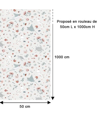 Papier peint vie marine soldes