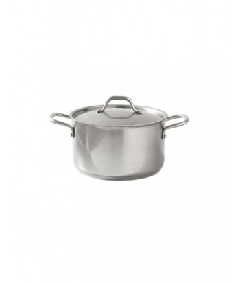 Pot en acier inoxydable avec couvercle, Saveurs Chrome, Ø24 cm l'achat 