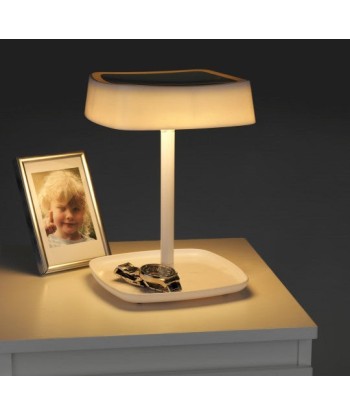 Miroir tactile avec lampe LED en plastique, câble USB, Blanc Ostia, L19xl18xH29 cm Voir les baskets