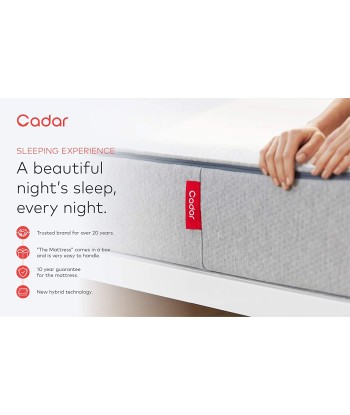 CADAR “The Mattress” Matelas Mémoire de Forme, 20 cm, Graphite Memory Vous souhaitez 