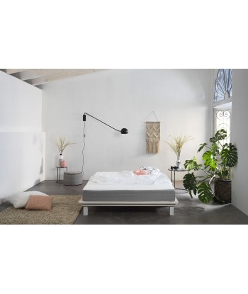 Matelas à mémoire de forme Sunset, épaisseur 20 cm, mousse à mémoire de forme 6 cm, housse amovible hantent personnes