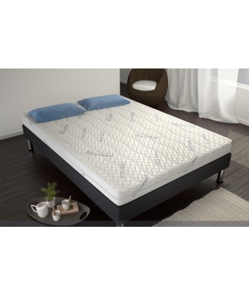 Matelas Vasco Memory Small, 14 cm mousse HR + 4 cm Mémoire de forme Gel, 18 cm les muscles