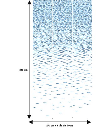 Papier peint bord de mer - Vagues le des métaux précieux