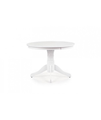 Table Gloster MDF et bois blanc, Ø106xH75 cm Comparez et commandez 