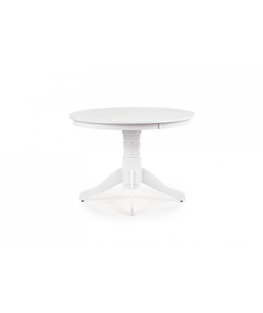 Table Gloster MDF et bois blanc, Ø106xH75 cm Comparez et commandez 