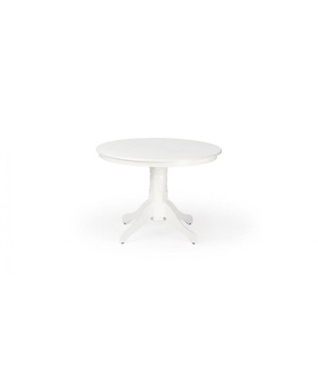 Table Gloster MDF et bois blanc, Ø106xH75 cm Comparez et commandez 