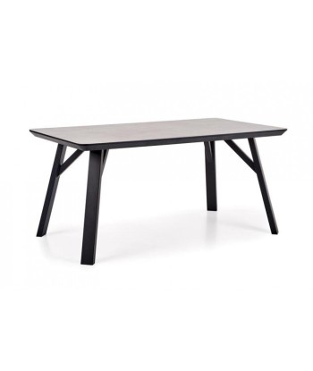 Table MDF et métal Halifax Gris / Noir, L160xl90xH76 cm 50-70% off 