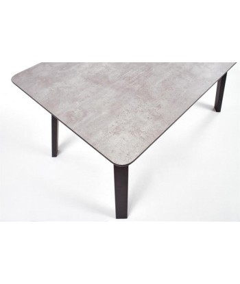 Table MDF et métal Halifax Gris / Noir, L160xl90xH76 cm 50-70% off 