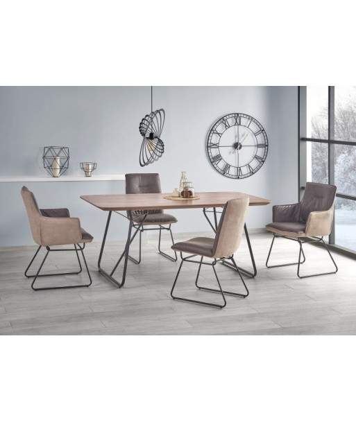 Table Houston en MDF et métal, L180xl90xh76 cm basket pas cher