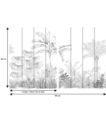 Papier peint Jungle - Panoramique en rouleau JUNGALA Jusqu'à 80% De Réduction