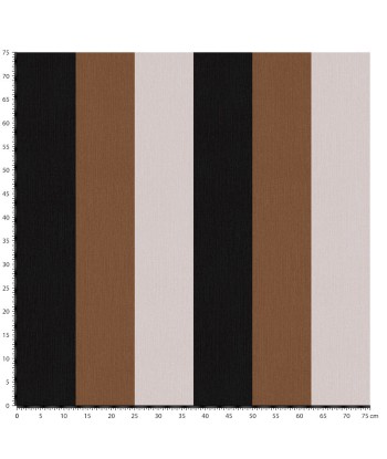 Papier peint chic – Rayure large texturée Joséphine Pour