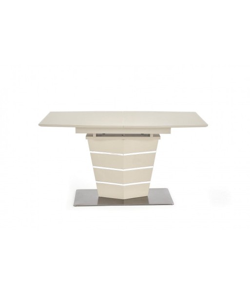 Table extensible en MDF et métal Sorento Beige, L140-180xl80xH76 cm commande en ligne