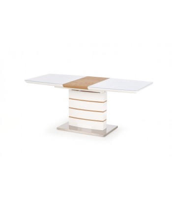 Table Toronto en MDF et métal, L140-180xl80xh76 cm 2024