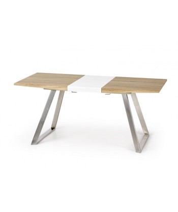 Table extensible en MDF et métal Chêne Trevor Sonoma, L130-170xl80xH76 cm shop