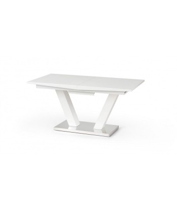 Table extensible en MDF et métal Vision Blanc, L160-200xl90xH76 cm Comment ça marche