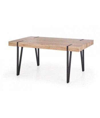 Table Yohann en MDF et métal, L170xl90xh76 cm en stock