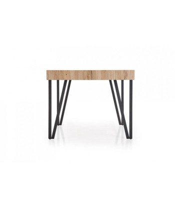 Table Yohann en MDF et métal, L170xl90xh76 cm en stock