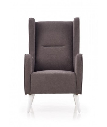 Fauteuil tapissé de tissu Chester Dark Gris, l67xA85xH114 cm votre