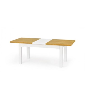 Table en bois Leonardo Chêne, L160-250xl90xh77 cm le concept de la Pate a emporter 