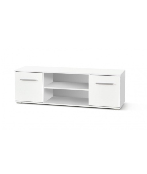 Meuble TV palette 2 portes Lima RTV-1 Blanc, l137xA40xH44 cm 2 - 3 jours ouvrés.