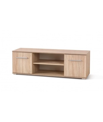 Commode 2 portes en bois aggloméré Lima RTV-1 Chêne Sonoma, l137xA40xH44 cm 2 - 3 jours ouvrés.