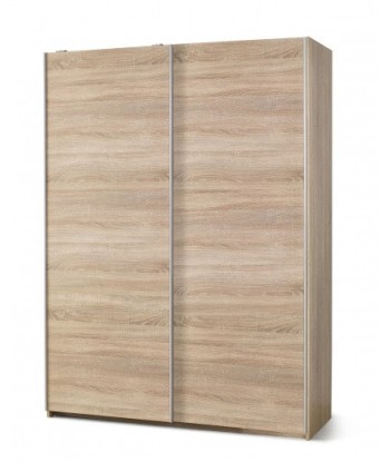 Armoire palette 2 portes coulissantes Lima S-1 Chêne Sonoma, l153xA58xH210 cm acheter en ligne